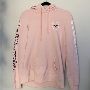 Holister, pink hoodie xs/pretty big
